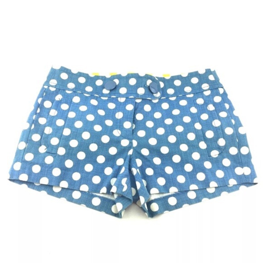 FINAL🚨DONATING SOON‼️ J. Crew Polka Dot ‘City Fit’ Shorts 〰️